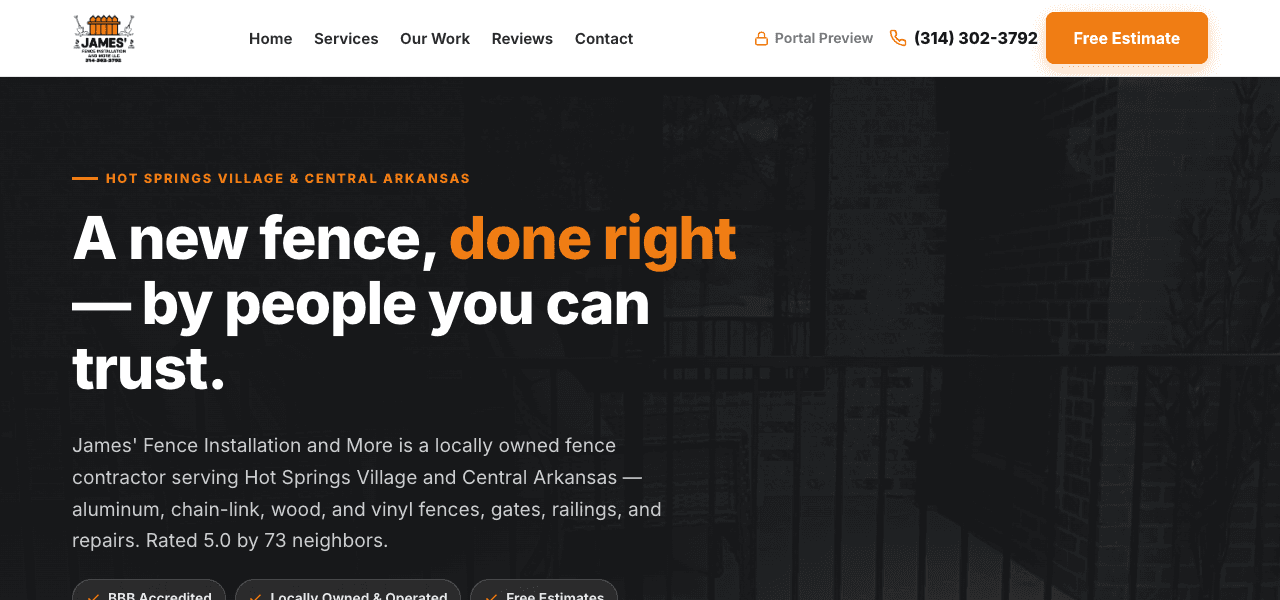 Website Support Studio customer portal preview